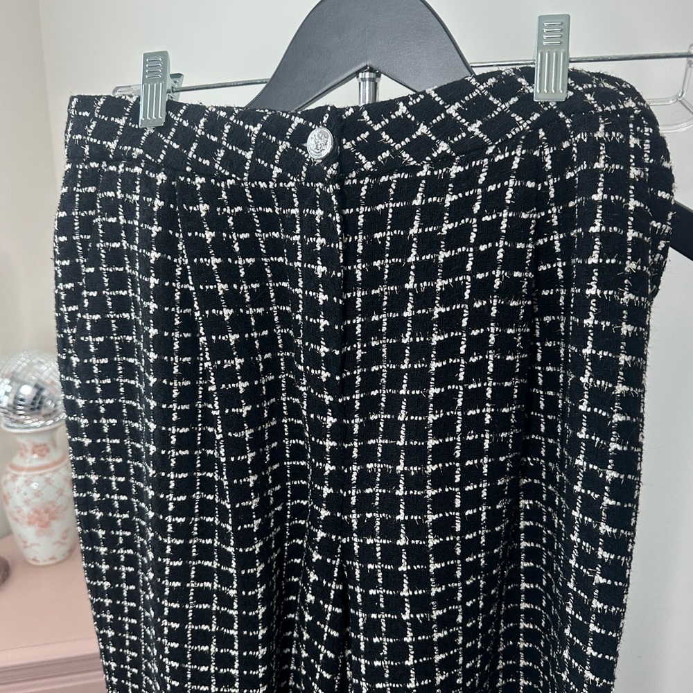 NWT Trendyol Monochrome Patterned Pants - Picture 2 of 6